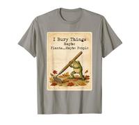 Póster Vintage I Bury Things Maybe Plants Maybe People Camiseta