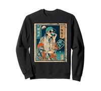 Póster Vintage japonés Ukiyo E Girl Sudadera