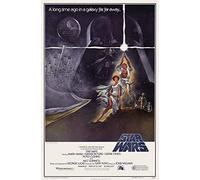 Poster World Star Wars Retro Ciencia ficción Cartel De Película 2 Varios Tamaños - A3 Tamaño 29 x 42 cms
