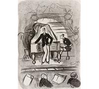 Posterazzi Póster de Cabaret Paris France in The 1920's. After The Drawing de Trent de The Book Back to Montparnasse Póster impreso por Sisley Huddleston publicado en 1931 (24 x 34)