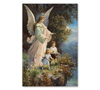 Postereck - 0152 - Ángel de la Guarda, Cuadro Antiguo, Religión - Impresión Lámina Arte de Pared, Decoración Espiritual, Figura Clásica - Poster - 4:3 40,0 cm x 30,0 cm