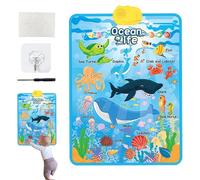 Pósteres de aprendizaje | Póster electrónico interactivo de habla - Póster de pared para niños y niñas de 1, 2, 3, 4, 5 años