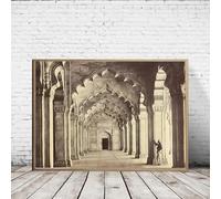 Pósteres de mezquita de estilo arquitectónico islámico vintage, impresiones en lienzo, pintura, arte de pared, imagen para sala de estar, decoración del hogar, 70 x 100 cm, sin marco