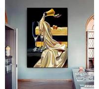 Pósteres de Tamara De Lempicka: Mujer abstracta, lienzo, pintura e impresiones, imágenes para decoración del hogar, sala de estar nórdica (50 x 70 cm)