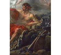 POSTERIIk Famoso impresion Pared Arte cuadros de lienzo le fucine di Vulcano di François Boucher Para la Decoración del Hogar 60x90cm