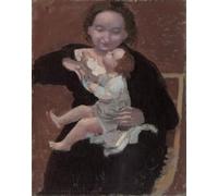 POSTERIIk Famoso impresion Pared Arte cuadros de lienzo Madre e figlio di Maurice Denis Para la Decoración del Hogar 60x90cm