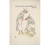 POSTERIIk Famoso moderno lienzo Impresión de Imagen Due signore che indossano pantofole di Walter Crane Para la Decoración del Hogar 60x90cm