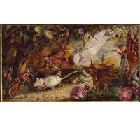POSTERIIk Famoso moderno lienzo Impresión de Imagen il topo bianco Anster Fitzgerald Para la Decoración de la Oficina 60x90cm