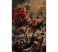 POSTERIIk Famoso moderno lienzo Impresión de Imagen La apoteosis de Enrique Iv de Peter Paul Rubens Para la Decoración de la Oficina 60x90cm