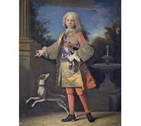 POSTERIIk Famoso moderno lienzo Impresión de Imagen Ritratto di Ferdinando VI di Spagna di Jean Ranc Para la Decoración del Hogar 60x90cm