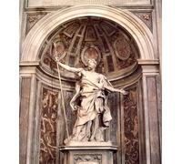 POSTERIIk Famoso moderno lienzo Impresión de Imagen San Longino di Gian Lorenzo Bernini Para la Decoración del Hogar 60x90cm