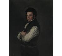 POSTERIIk Famoso moderno lienzo Impresión de Imagen Tiburcio Pérez Y Cuervo l'Architetto di Francisco De Goya Para la Decoración del Hogar 60x90cm
