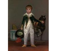 POSTERIIk Famoso Mural Fotos Prints sobre Lienzo Giuseppe E Bonells Di Francisco De Goya Para la Decoración del Hogar 60x90cm