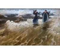 POSTERIIk Famoso Mural Fotos Prints sobre Lienzo ¡Qué Libertad! por Ilya Efimovich Repin Para la Decoración del Hogar 60x90cm