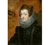 POSTERIIk Famoso Mural Fotos Prints sobre Lienzo Retrato de Isabel de Borbón por Peter Paul Rubens Para la Decoración de la Oficina 60x90cm