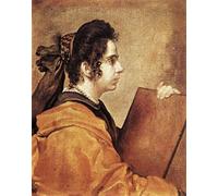 POSTERIIk Famoso Mural Fotos Prints sobre Lienzo Sibilla di Diego Rodriguez De Velazquez Para la Decoración del Hogar 60x90cm
