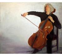 POSTERIIk Famoso Mural Fotos Prints sobre Lienzo Steven Isserlis Luis Álvarez Roure Para la Decoración del Hogar 60x90cm