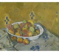 POSTERIIk Famoso Painting Cuadro Póster retro para il Piatto di frutta di Paul Cézanne Para la Decoración de la Oficina 60x90cm