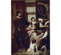 POSTERIIk Famoso Painting Cuadro Póster retro para Sant'Isidoro l'operaio e il miracolo del pozzo di Cano Para la Decoración del Hogar 60x90cm