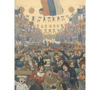 POSTERIIk Pinturas Famosas impresion Pared Arte cuadros de lienzo Canzone nazionale russa di Jacques Marie Gaston Onfray De Breville Para la Decoración de la Oficina 60x90cm