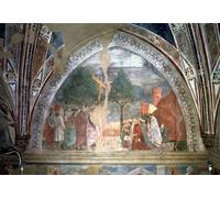 POSTERIIk Pinturas Famosas impresion Pared Arte cuadros de lienzo Heraclius Enters Jerusalem with the Cross by Piero Della Francesca Para la Decoración del Hogar 60x90cm