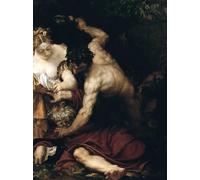POSTERIIk Pinturas Famosas impresion Pared Arte cuadros de lienzo la Tentazione di di Paolo Veronese Para la Decoración del Hogar 60x90cm