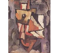 POSTERIIk Pinturas Famosas moderno lienzo Impresión de Imagen Figura Dipinto di Amadeo De Souza Cardoso Para la Decoración de la Oficina 60x90cm