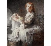 POSTERIIk Pinturas Famosas moderno lienzo Impresión de Imagen il cigno bianco di William Para la Decoración del Hogar 60x90cm