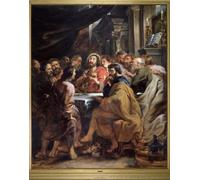 POSTERIIk Pinturas Famosas moderno lienzo Impresión de Imagen La Última Cena de Peter Paul Rubens Para la Decoración del Hogar 60x90cm