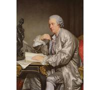 POSTERIIk Pinturas Famosas moderno lienzo Impresión de Imagen Ritratto di Claude-henri Watelet di Jean Baptiste Greuze Para la Decoración del Hogar 60x90cm