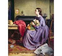 POSTERIIk Pinturas Famosas moderno lienzo Impresión de Imagen Signore sia fatta la tua volontà di Hermogenes Calderon Para la Decoración del Hogar 60x90cm