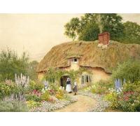 POSTERIIk Pinturas Famosas moderno lienzo Impresión de Imagen una cabaña de Arthur Claude Strachan Para la Decoración del Hogar 60x90cm