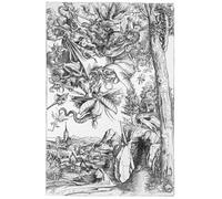 POSTERIIk Pinturas Famosas Mural Fotos Prints sobre Lienzo Busto di San Pietro di Lucas Cranach il Vecchio Para la Decoración del Hogar 60x90cm