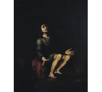 POSTERIIk Pinturas Famosas Mural Fotos Prints sobre Lienzo Daniele nella fossa dei leoni di Bartolomé Esteban Murillo Para la Decoración del Hogar 60x90cm