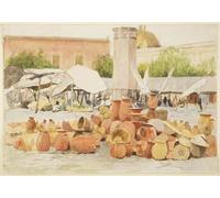 POSTERIIk Pinturas Famosas Mural Fotos Prints sobre Lienzo un mercato in Messico di Adela Breton Para la Decoración del Hogar 60x90cm