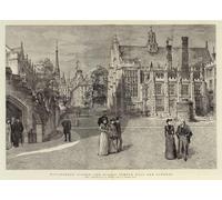 POSTERIIk Pinturas Famosas Pintura Abstracta Lienzo de graffiti The Edge of the Woods Exh por Elizabeth Adela Stanhope Forbes Para la Decoración del Hogar 60x90cm