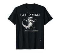Posterior Man Alligator Nadie realmente quiere verme más tarde Camiseta