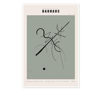 Posterlounge Bauhaus - Point and Line to Surface, 1925 Póster de Wassily Kandinsky 70 x 100 cm Cuadros Decoración para la pared