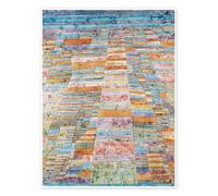Posterlounge Camino principal y caminos pequeños Póster de Paul Klee 30 x 40 cm Colorido Cuadros Decoración para la pared