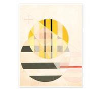 Posterlounge Composición II Póster de László Moholy-Nagy 13 x 18 cm Beige Cuadros Decoración para la pared