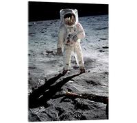 Posterlounge Edwin 'Buzz' Aldrin on the moon,Apollo 11 Cuadro de metacrilato de NASA 13 x 18 cm Cuadros Decoración para la pared