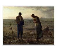 Posterlounge El Ángelus Póster de Jean-François Millet 18 x 13 cm Cuadros Decoración para la pared