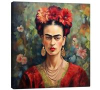 Posterlounge Frida Kahlo Vintage Lienzo
