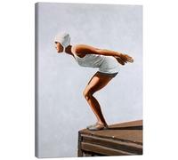 Posterlounge George Hoyningen-Huene I (Nadadora) Lienzo de Sarah Morrissette 60 x 80 cm Cuadros Decoración para la pared