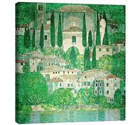 Posterlounge Iglesia en Cassone Lienzo