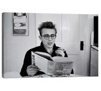 Posterlounge James Dean Lienzo de Celebrity Collection 100 x 70 cm Blanco y negro Cuadros Decoración para la pared