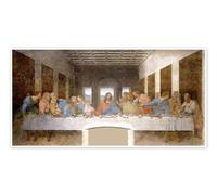 Posterlounge La última cena II Póster de Leonardo da Vinci 40 x 20 cm Marrón Cuadros Decoración para la pared