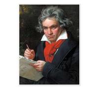 Posterlounge Ludwig van Beethoven Póster de Joseph Karl Stieler 13 x 18 cm Cuadros Decoración para la pared