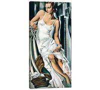 Posterlounge Madame Allan Bott Lienzo de Tamara de Lempicka 40 x 80 cm Cuadros Decoración para la pared
