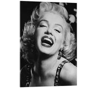 Posterlounge Marilyn Monroe Cuadro de metacrilato de Celebrity Collection 60 x 80 cm Blanco y negro Cuadros Decoración para la pared